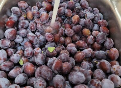 Frische Zwetschen